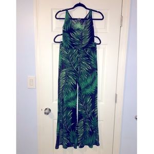 Fashion Nova Two-piece Tropical Pant Set